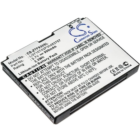 Bsc Preferred T-Mobile Aspect Mobile Phone Replacement Battery CS-ZTF930SL.4